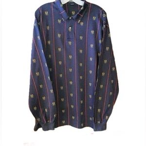Ralph Lauren Polo Men’s XL Crest Long Sleeve Shirt Navy
